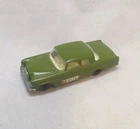 Matchbox Lesney Superfast No46 MERCEDES 300SE in ARMY OLIVE GREEN with DOTDASH