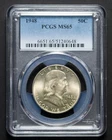 1948 Franklin Half Dollar MS65 PCGS Blue Label