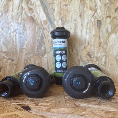 5x  Gardena Sprinklersystem Rasensprenger Versenkregner MD180