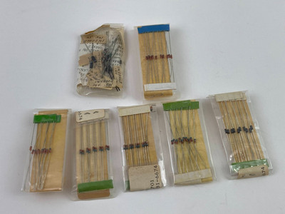 Digi-Key 500mW Zener Diode Lot 20V 10V 8.1V 15V 16V 12V Unused Vintage