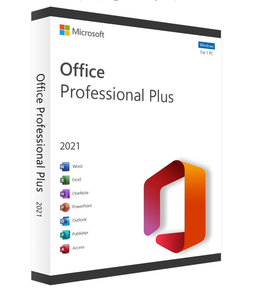 Microsoft Office 2021 Professional Plus For 1PC Windows USB version