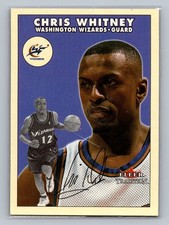 2000-01 Fleer Skybox Tradition CHRIS WHITNEY Washington Wizards NBA #29