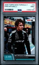 2025 TOPPS NOW FORMULA 1 #14 KIMI ANTONELLI PSA 9