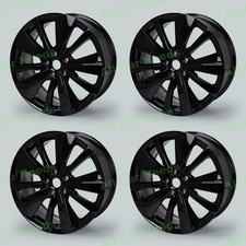 Set Of 4 19 X 8 Wheels Black Rims For 2019 2020 2021 2022 Nissan Altima 62785