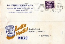 PUBBLICITA' LATTE NESTLE'  -LA PREALPINA  -BOLOGNA