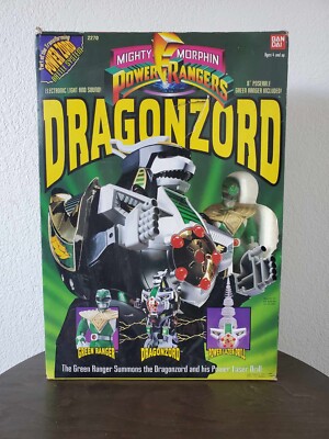 mouncom虎（コ）　derutas wagalark 小セット Bandai #2270 Power Rangers Deluxe Dragonzord & Green Ranger