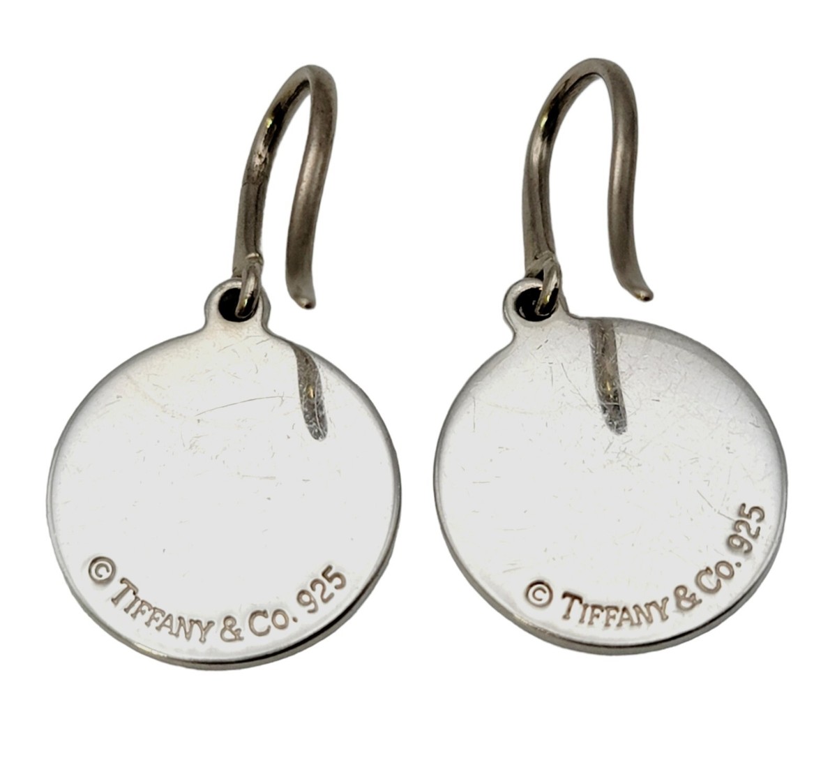 Tiffany & Co. Earrings Return to Tiffany Sterling Silver Disc