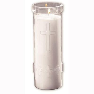 Beautiful 7 Day Prayerlights Sanctuary Light Features Clean Burning 12 per case