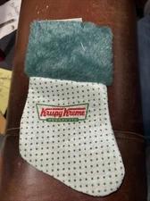 Krispy Kreme Mini Christmas Stocking Or Gift Card Holder