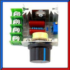 Regolatore di Velocità per Motore Monofase Regolabile Fino 2000w Potenziometro