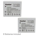 2x Kastar Battery for Canon NB-4L PowerShot SD450 SD600 SD630 SD750 SD780 IS