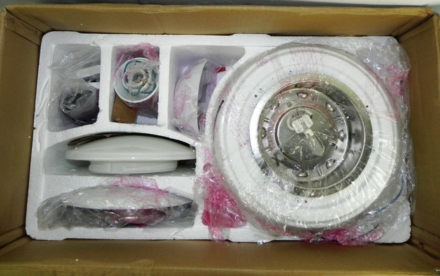 Hunter 30 Multi Colored 6 Blade Ceiling Fan W Light Mod H30n6wh1
