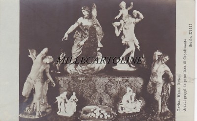 TURIN: Civic Museum - Large porcelain groups of Capodimonte