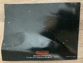 Lot of 4 Nintendo NES Manuals Instruction Booklets Black Bass Jeopardy Duck Hunt