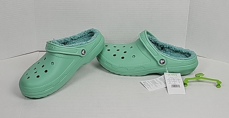 Crocs Unisex Classic Lined Clog M10 W12 Jade Stone | eBay display picture 1