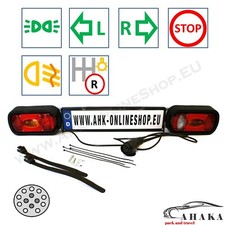 Halfords Cycle Carrier Lighting Board 