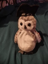 TY Beanie Baby - WISER the 1999 Owl 7 inch 