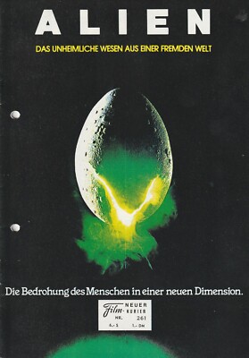 NFK Nr. 261 | Neuer Film-Kurier | Alien | SIGOURNEY WEAVER