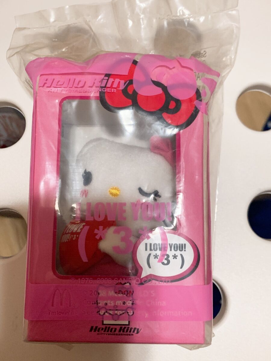 McDonald's Hello Kitty @messenger series with strap unopened new