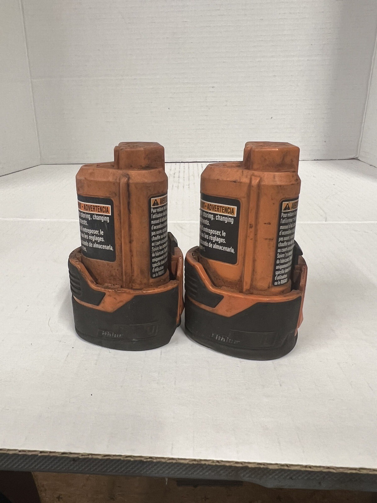 Two Pack Genuine RIDGID 12V 2.0ah Hyper LithiumIon Battery R82048 TESTED eBay