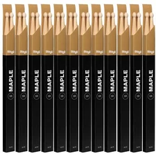 12 X Stagg SM5B Maple Wood Tip Drumsticks 5B
