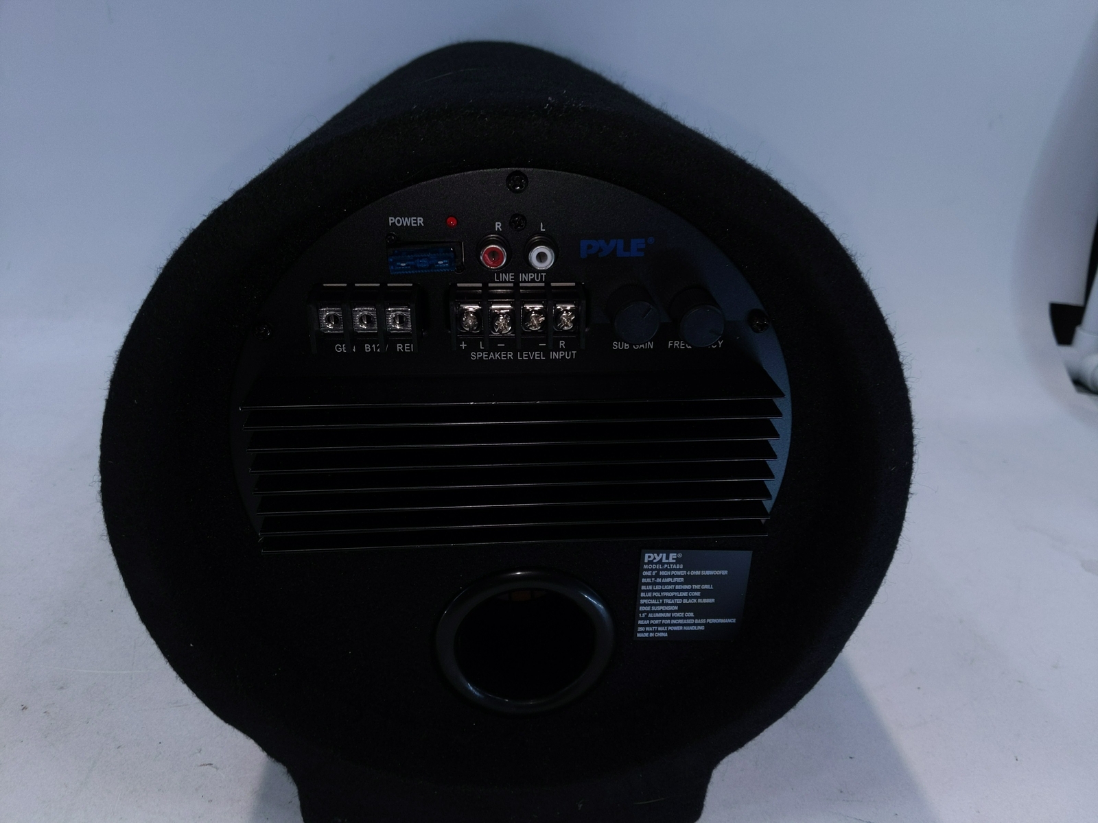 Pyle PLTAB8 1-Way 8in. Car Subwoofer 