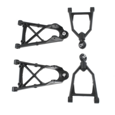 1 Stück Schwarz Nylon Querlenker-Satz Vorne Für 1/5 HPI Baja 5B 5T 5SC