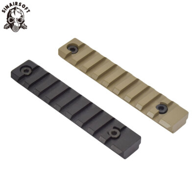 9 Slot KeyMod Rail CNC Lightweight Rail Cover 21mm Picatinny Weaver Rail Mount