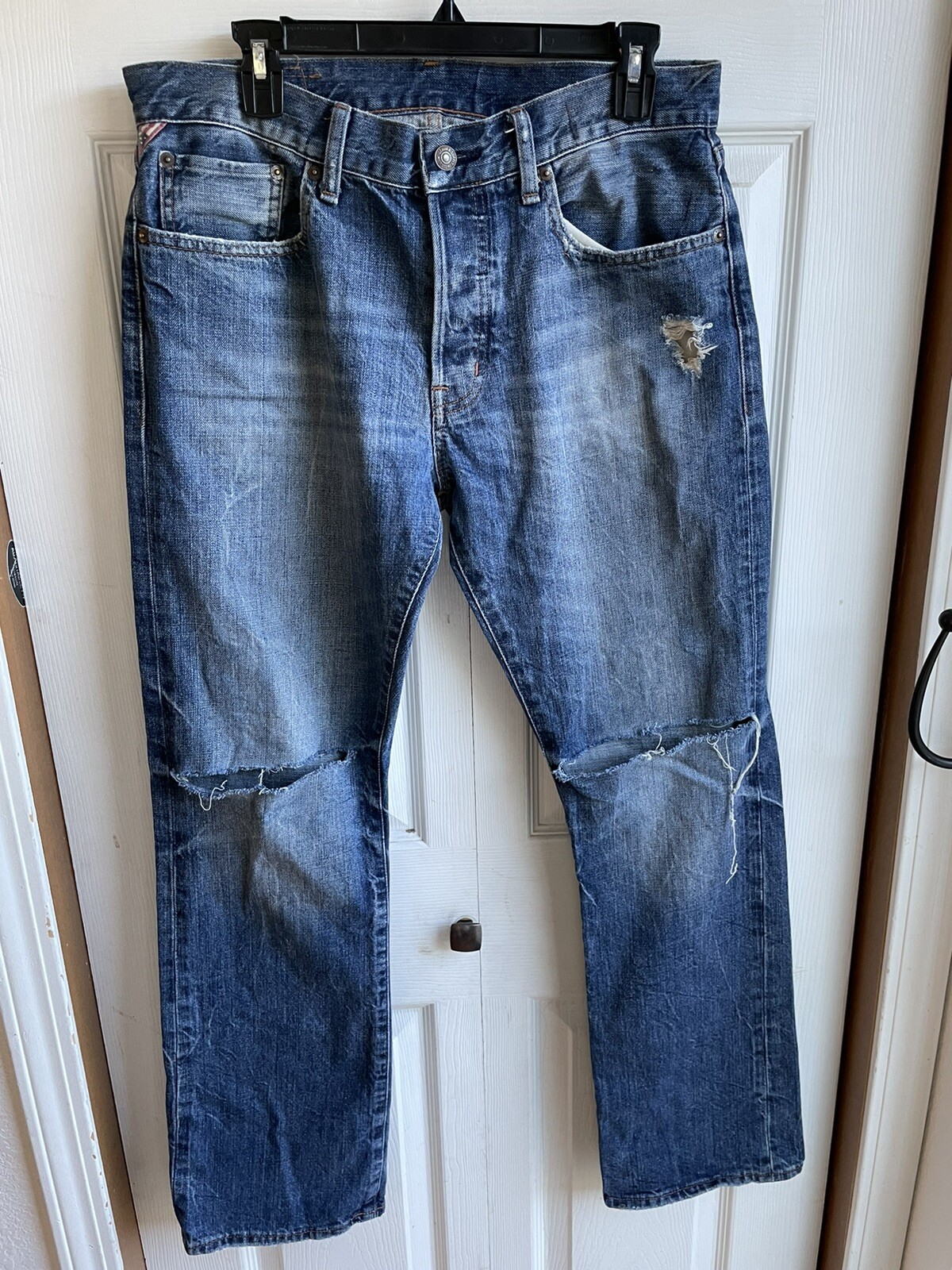 Denim & Supply Ralph Lauren Blue Wash Denim Jeans Bootcut RARE Size 30 x 32