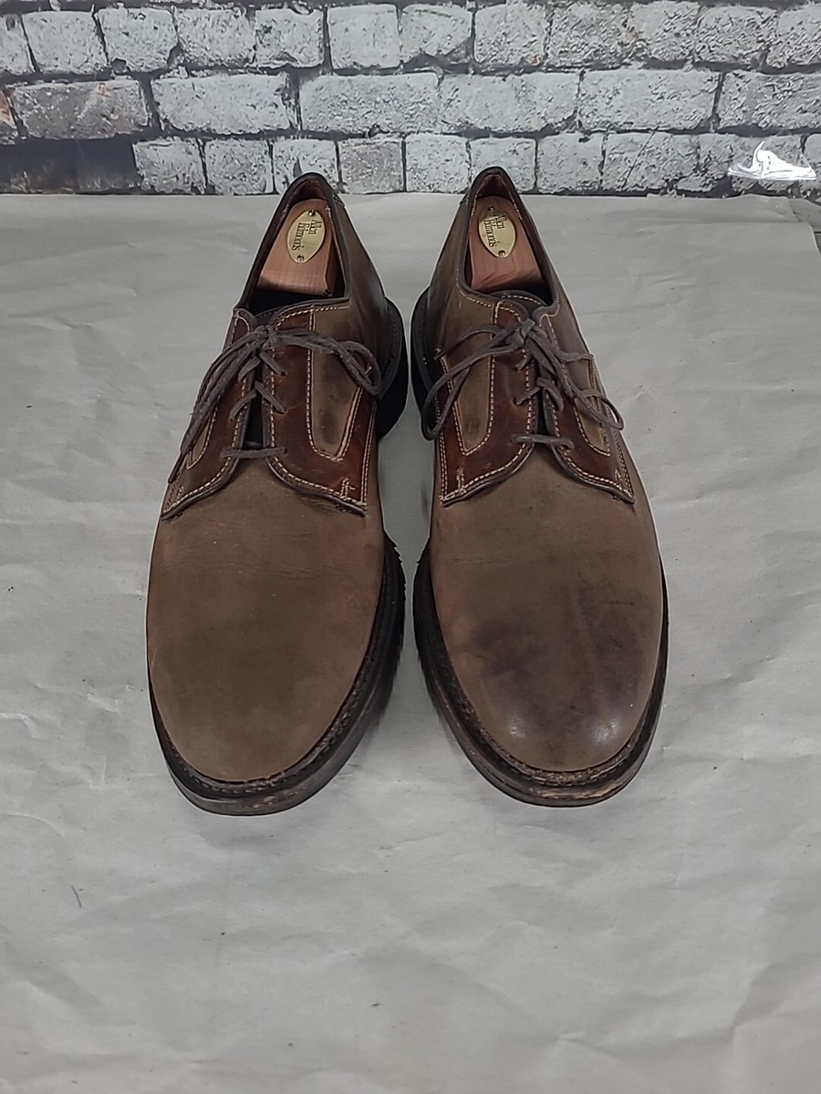 Allen Edmonds Men\'s Light Brown Suede Oxfords Shoes Size 8 Winstonmok Wingtip Derby Dress Shoe | Men main image 2
