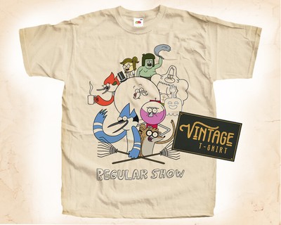 Regular Show V1 Vintage T Shirt for Men 