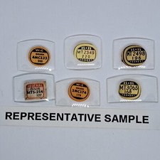 GRUEN CURVED bottom BOW SIDED glass WATCH CRYSTALS Type MT  PAGE 2 OF 2 