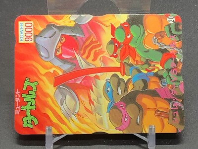 Teenage Mutant Ninja Turtles 20 Card TCG Takara 1994 Japanese | eBay