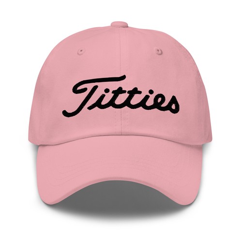 Titties Hat, Embroidered Golf Hat, Funny Golf Hat, Golf Player Hat Gift Picture 4 of 9