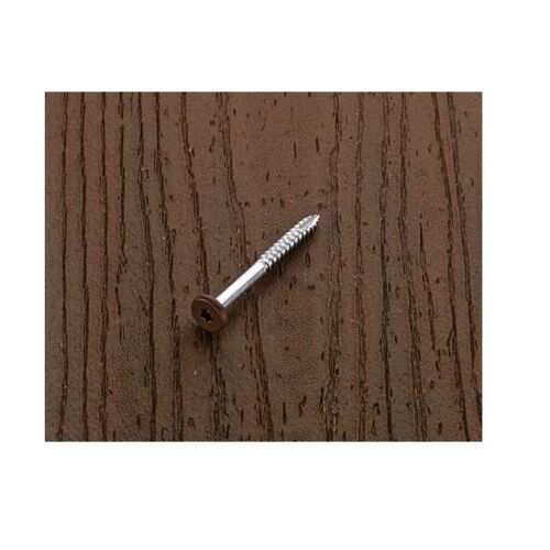 Headcote Stainless Steel Fascia Screws 9 x 1-7/8" T-20 Star Drive Java, Four