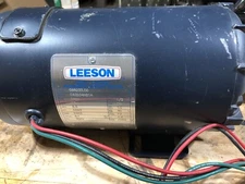 Leeson dc motor 098223 permanent magnetic C52D34Nb1A