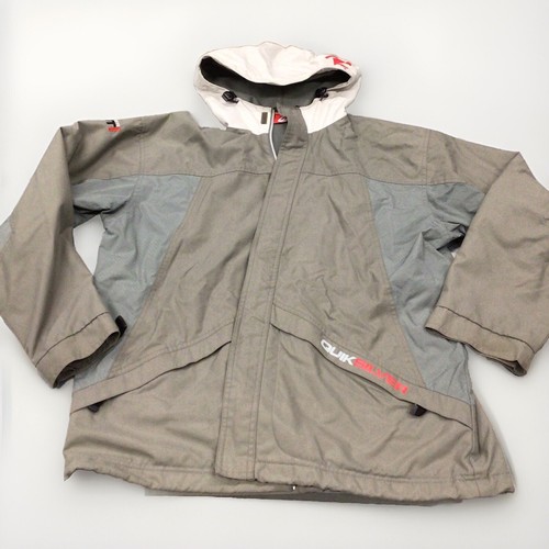 Quicksilver Vintage Jacket Mens Unisex Size Medium Hooded Rare Sample