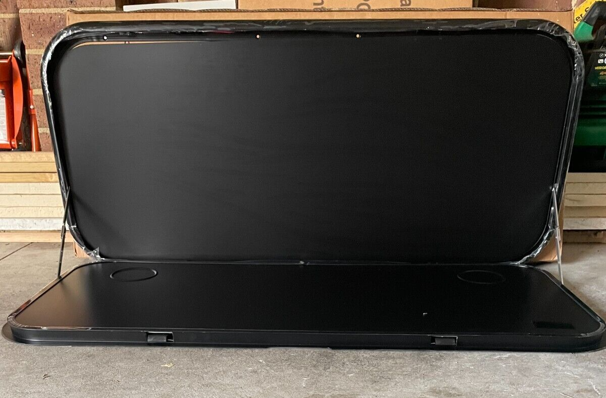 JAYCO SUITABLE CARAVAN FOLDOUT TABLE PICNIC TABLE BLACK ALUMINUIM