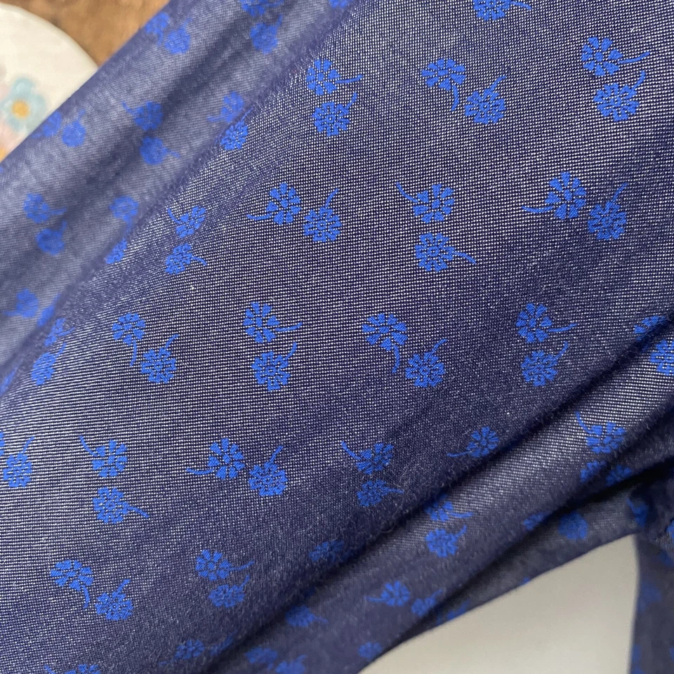 Camisa de vestir floral Tallia Mason Fit para hombre cuello recortado talla 16-16,5 34/35 Foto 3 de 4