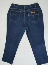 Vintage Gitano High Waist Mom Jeans Womens Size 34x28" Med Wash 80s Blue Denim