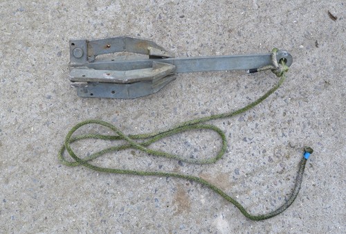 4 prong fisherman grapnel net folding anchor 63 cm / 9.3 kilo - FREE POSTAGE - Picture 5 of 7