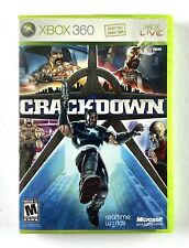 Crackdown MicroSoft Xbox 360 Complete with Manual & Map Tested Game CIB