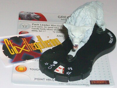 GREAT WARG 207 The Hobbit an Unexpected Journey HeroClix