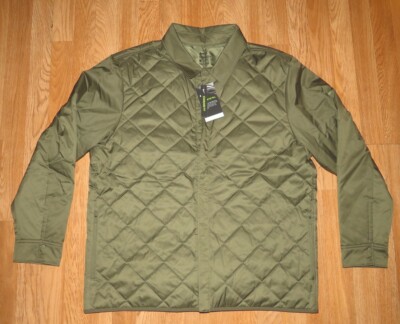 Nike Repel Men's Synthetic-Fill Golf Jacket Olive Green CK6072-222 Men's Size XL