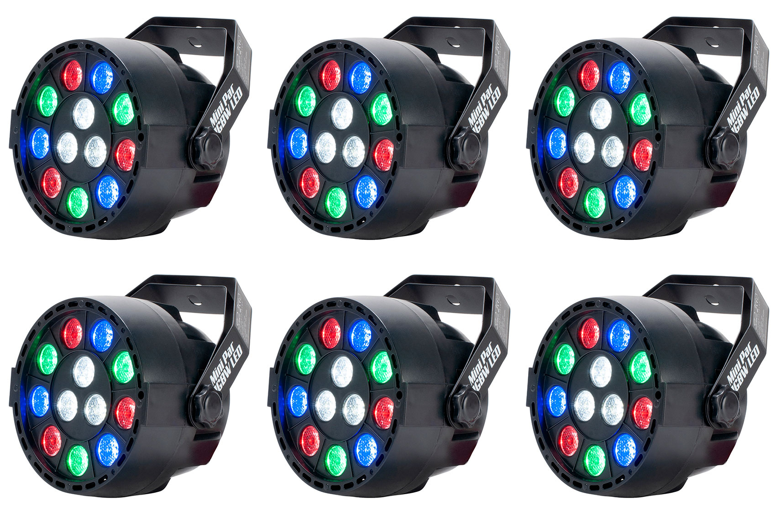 6 Светильники для мытья DMX Par LED Eliminator Mini Par для ди-джеевсценыклубовбаровмероприятий 35390₽