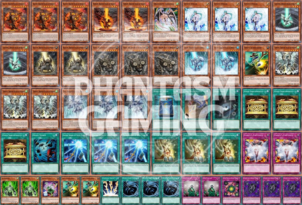 Dragon Ruler Deck Swift Scarecrow Tidal Blast Psi-Blocker Yugioh Dragon Ruler Deck Swift Scarecrow Tidal Blast Psi-Blocker Yugioh