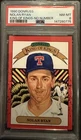 1990 Donruss Nolan Ryan King of Kings No Number ERROR PSA 8 LOW POP NEW LABEL