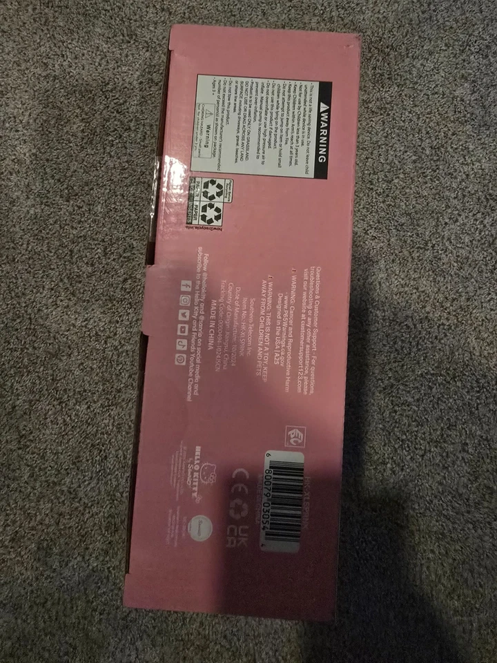 Hello Kitty XL 充气喷雾器 60 英寸户外水玩具夏季儿童乐趣 — 第 3/4 张图片