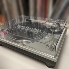 Technics SL-1200MK3D Direct Drive Turntable Quartz DJ Silver w/Box Fully Works