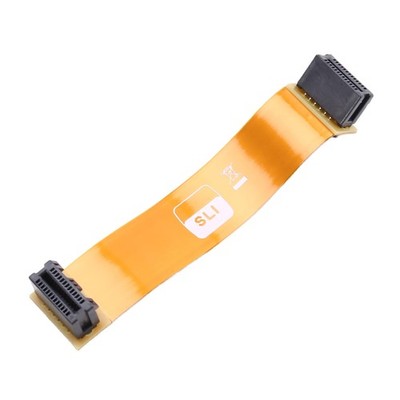 For  SLI   Interconnect Bridge Flex 100mm PCI-E 1x 26pin Female to3538